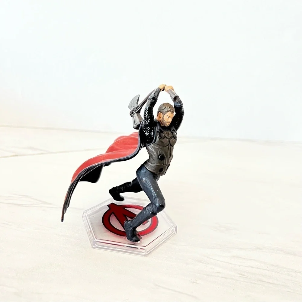 Disney Marvel Avengers Endgame PVC Figures With Display Stand Toys Kids 3 PCS